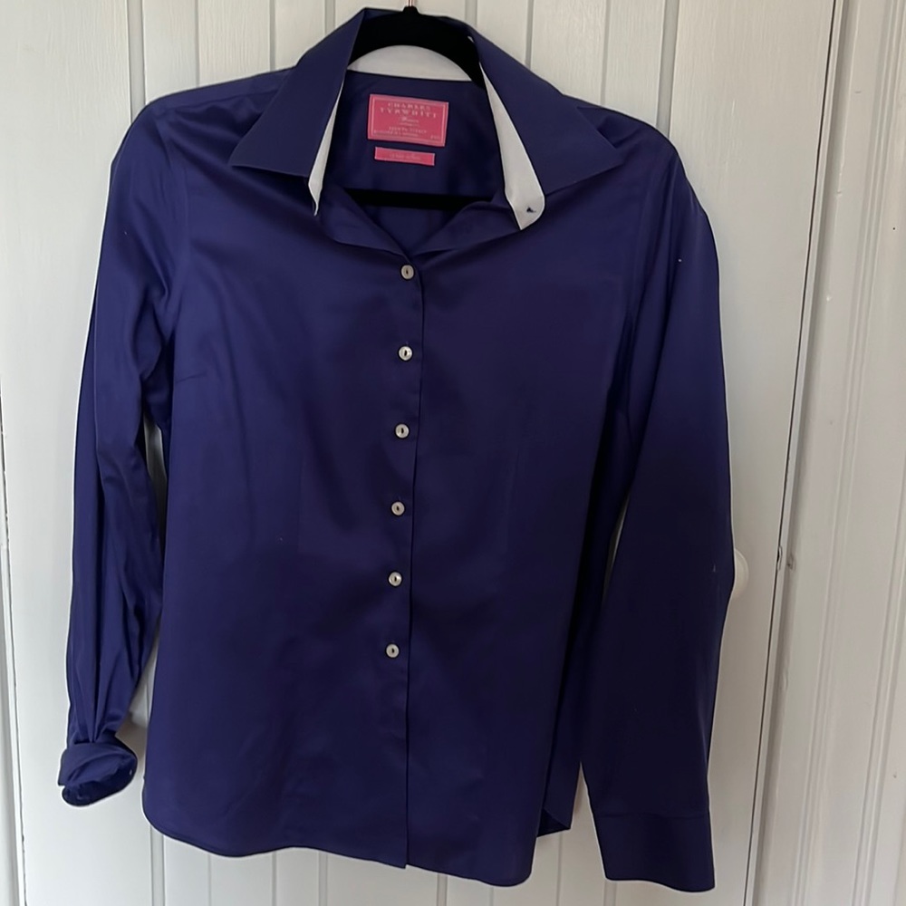 Navy/Royal blue Charles Tyrwitt dress shirt